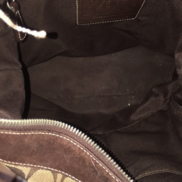 Coach 2000’s brown leather and Big C purse - Picture 9 of 10